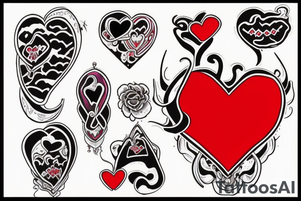 size is one point tattoo
tammy
big red heart with text which is "Takashi's Possession" tattoo idea