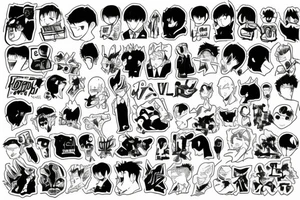 Mob psycho 100 tattoo idea