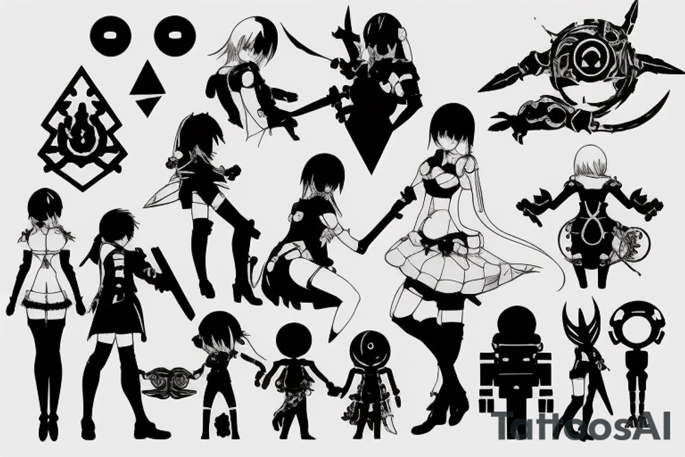 Nier automata tattoo idea