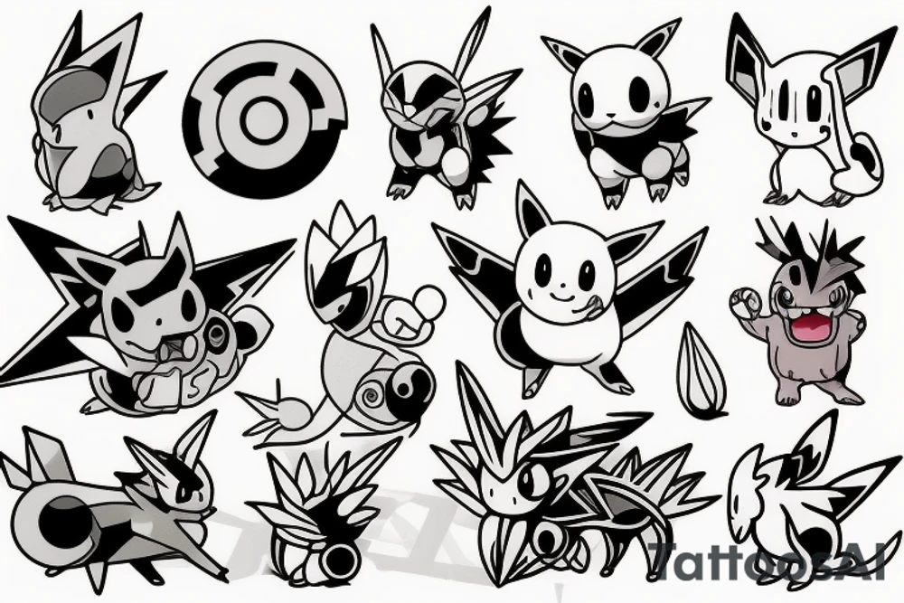 Pokémon tattoo idea