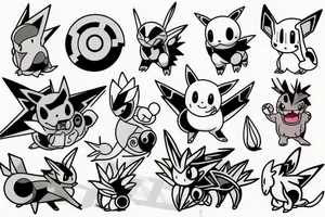 Pokémon tattoo idea