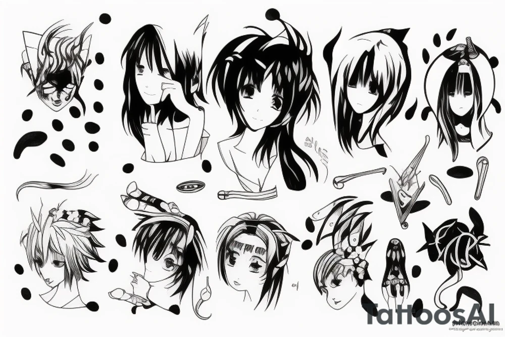 Anime tattoo idea