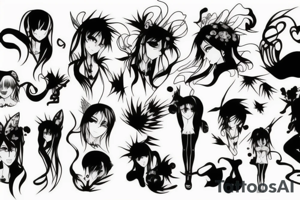 Anime tattoo idea
