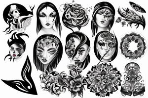 Flash tattoos tattoo idea