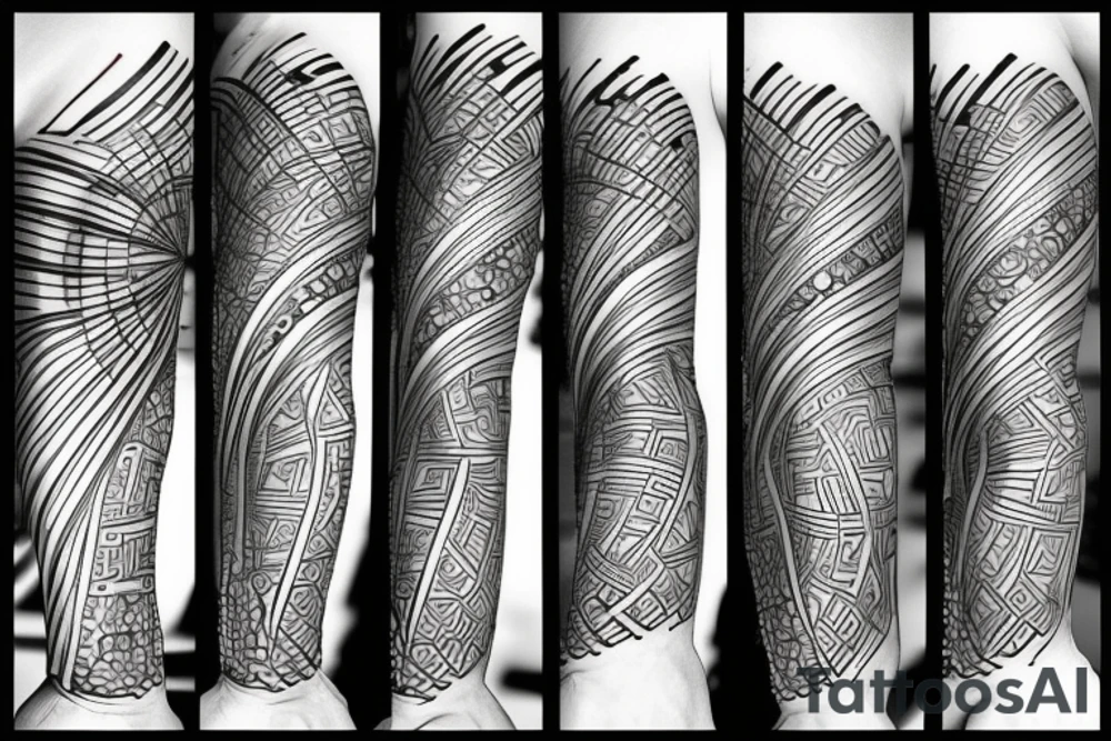 Outliner tattoo idea