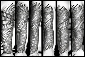 Outliner tattoo idea