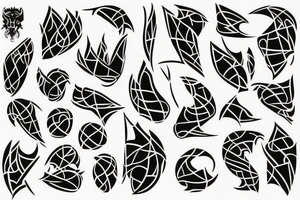 Outliner tattoo idea