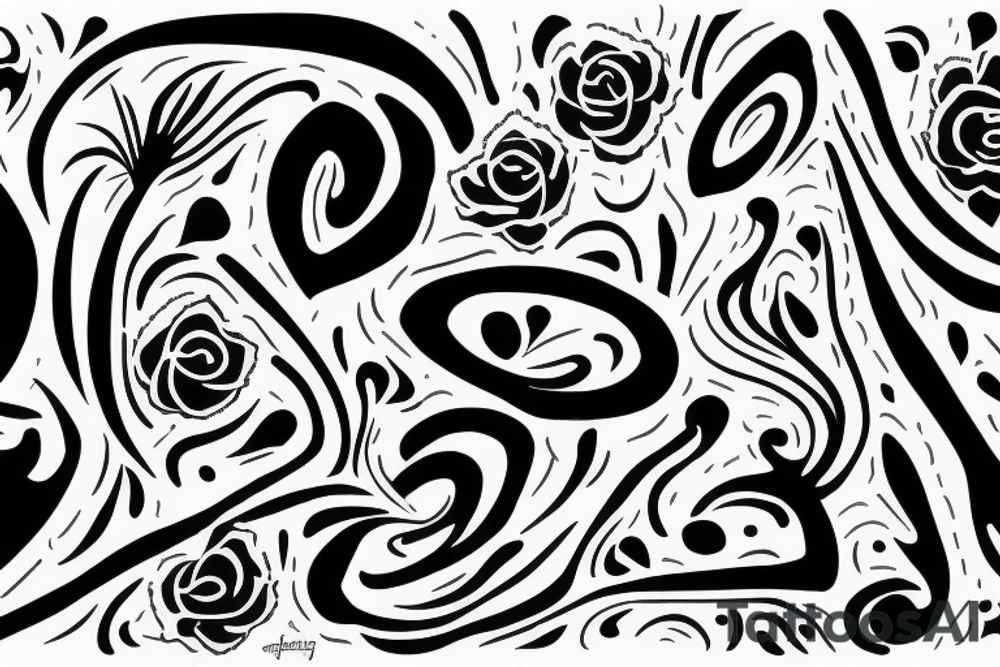Live in the moment, love life tattoo idea