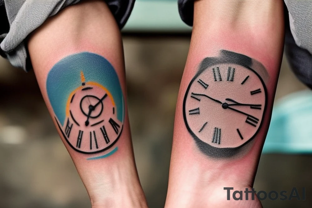 This short, inspirational phrase reminds you to enjoy life to the fullest and to be present in the here and now. It's a reminder that happiness and fulfillment are often found in life's small moments. This text is well-suited for a small tattoo on your arm and can serve as a constant reminder to appreciate life. Of course, it's important to take ample time to reflect on your choice and ensure that this text truly resonates with you. tattoo idea