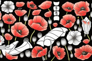 poppies tattoo idea