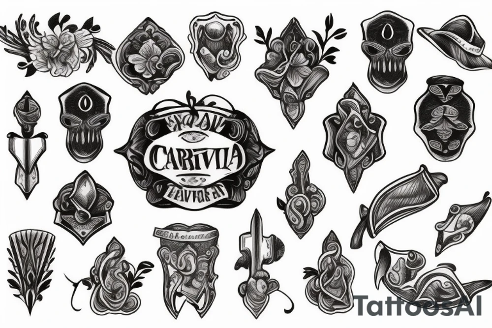 caravel tattoo idea