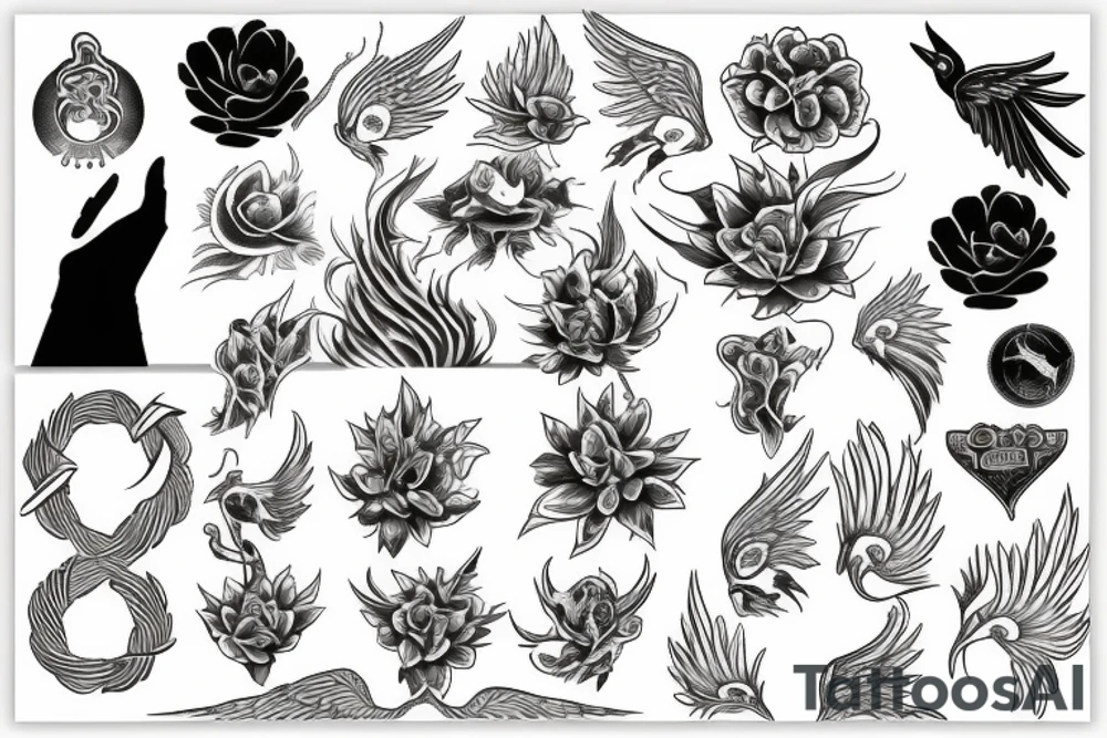 phoenix tattoo idea