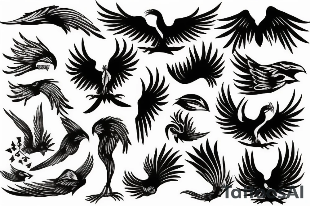 phoenix tattoo idea