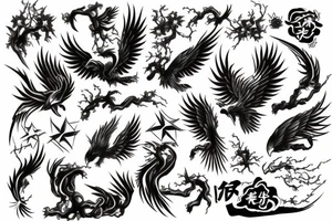phoenix tattoo idea
