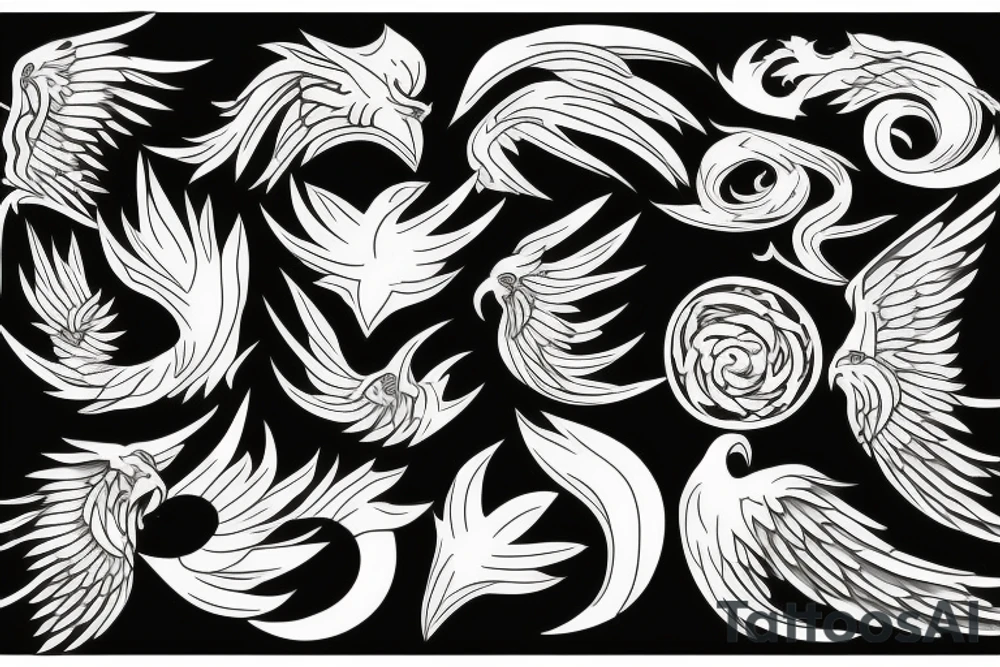 phoenix tattoo idea