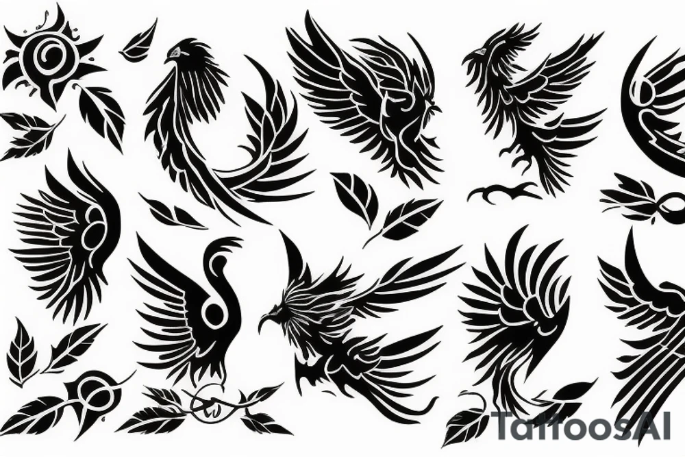 phoenix refined tattoo idea