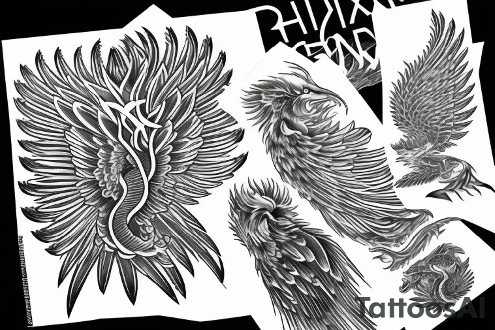 phoenix refined tattoo idea