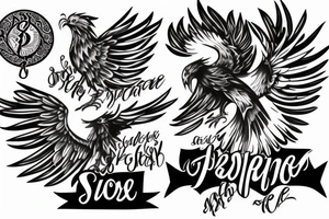 phoenix refined tattoo idea