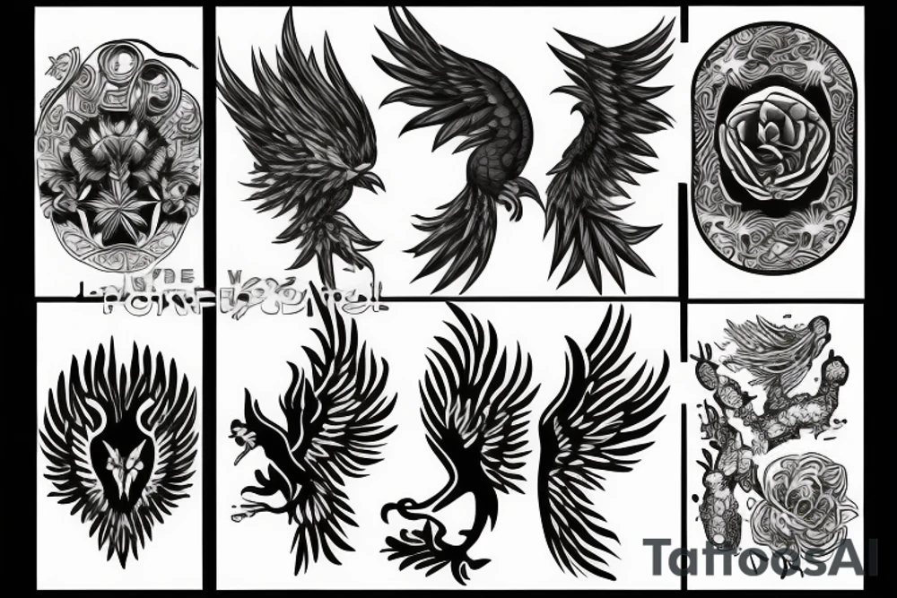 phoenix refined tattoo idea