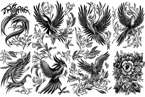 phoenix not details tattoo idea