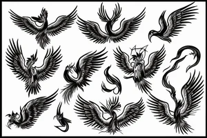 phoenix not details tattoo idea