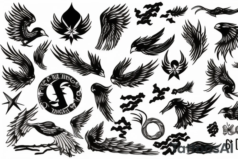 phoenix tattoo idea