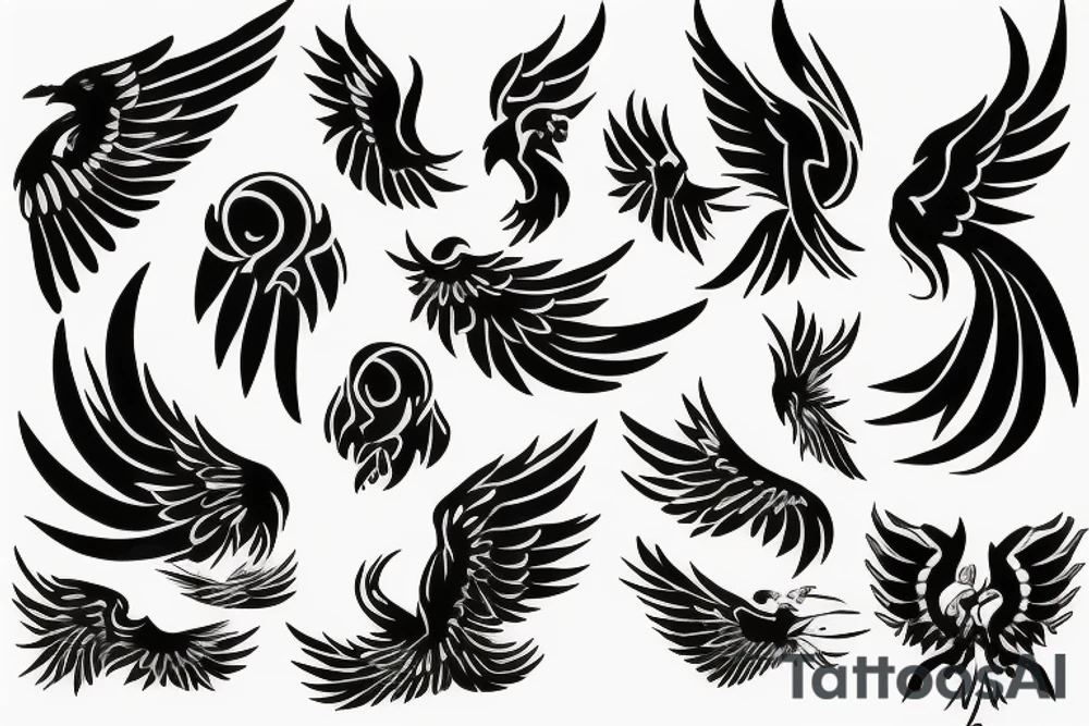 phoenix tattoo idea