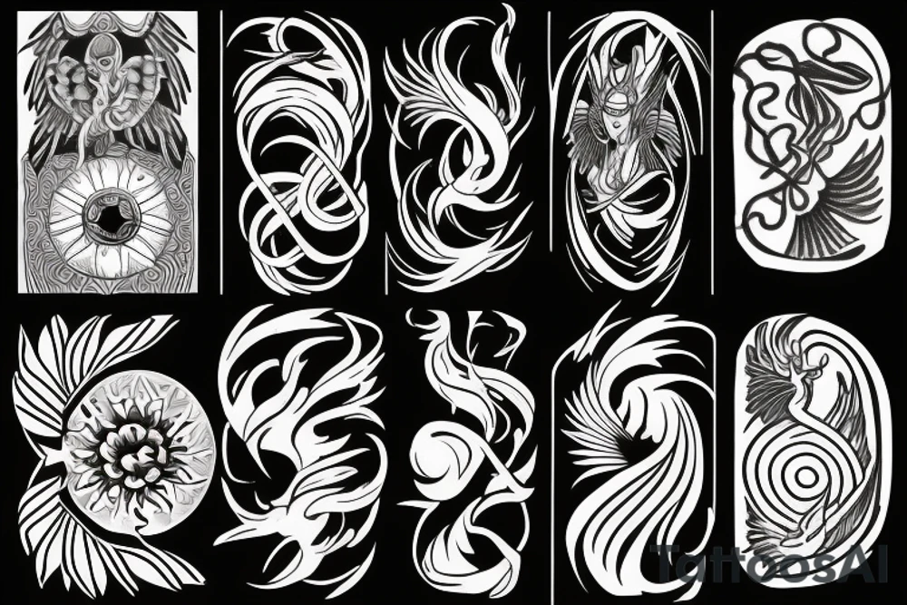 phoenix tattoo idea