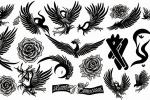phoenix tattoo idea