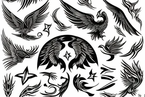 phoenix tattoo idea