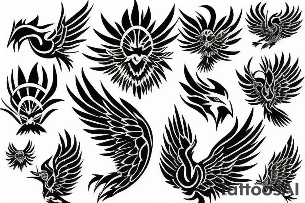 phoenix tattoo idea