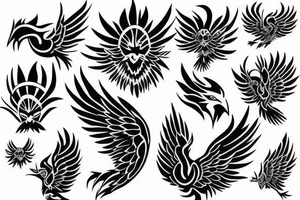phoenix tattoo idea