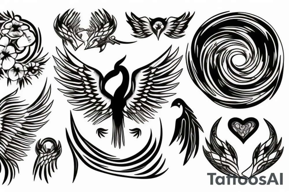 phoenix tattoo idea