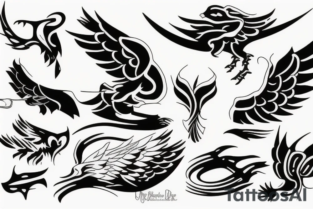 phoenix tattoo idea