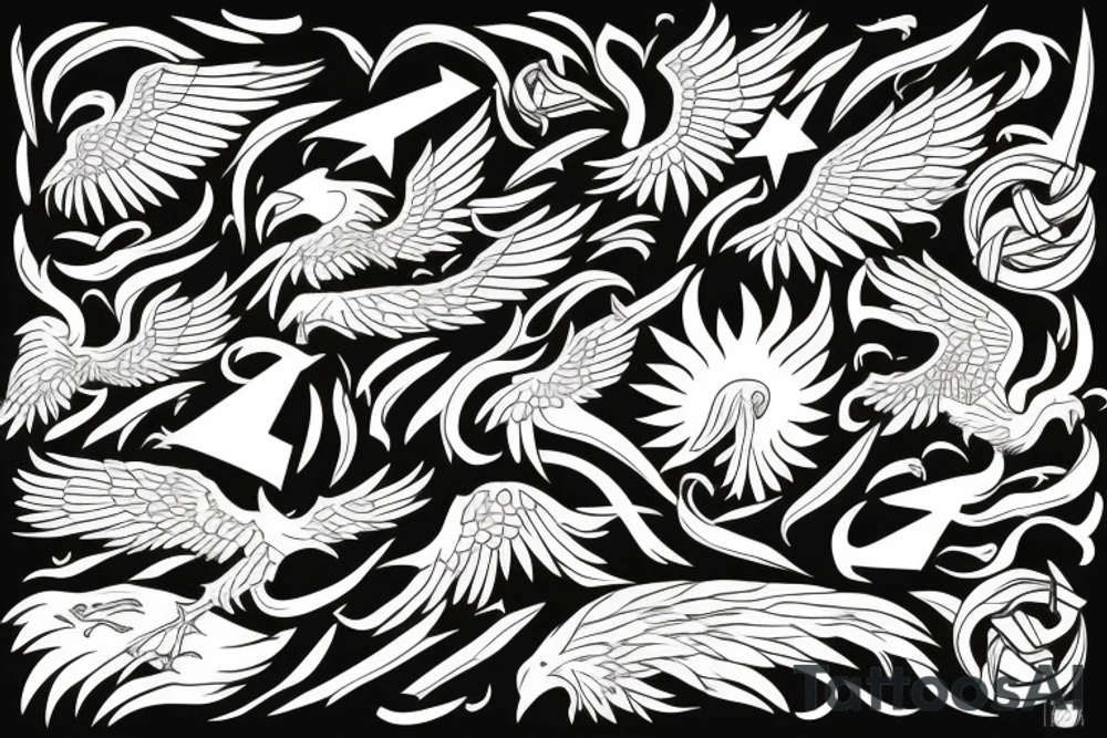 phoenix tattoo idea