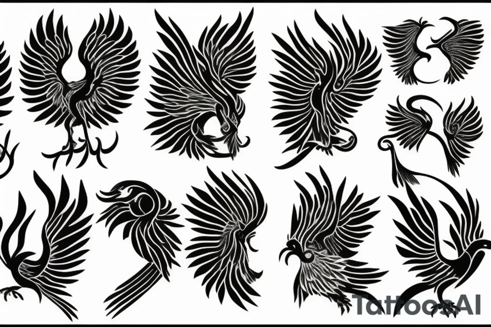 phoenix tattoo idea