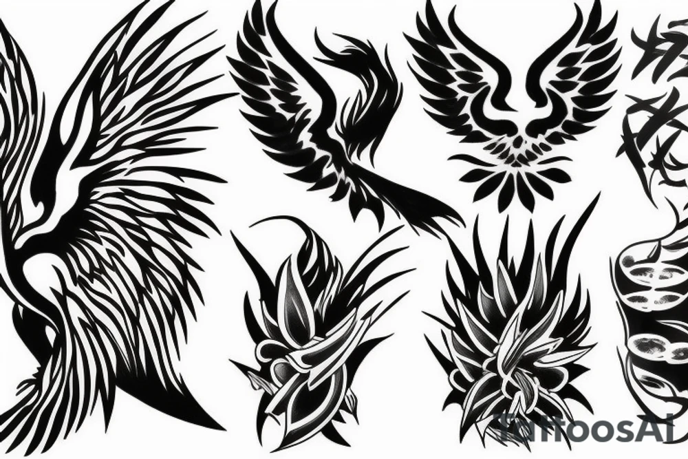 phoenix tattoo idea