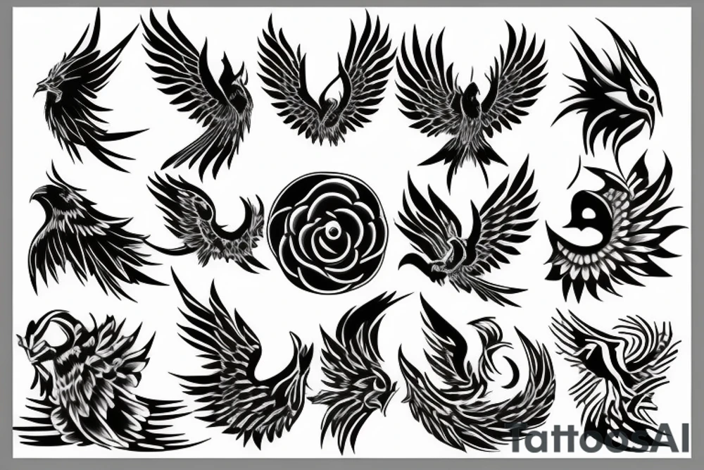 phoenix tattoo idea