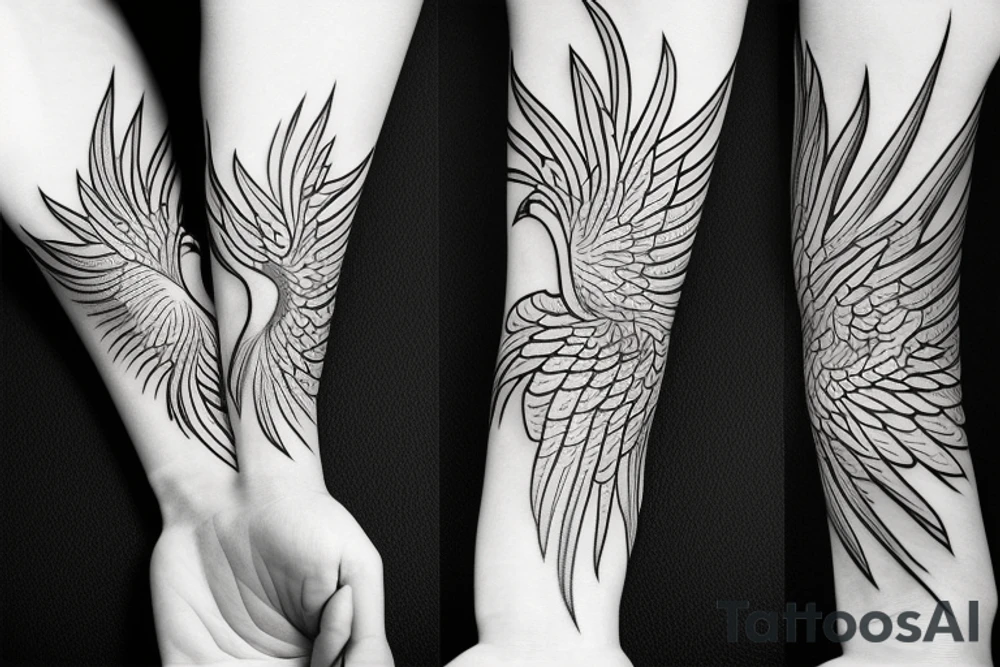 phoenix tattoo idea