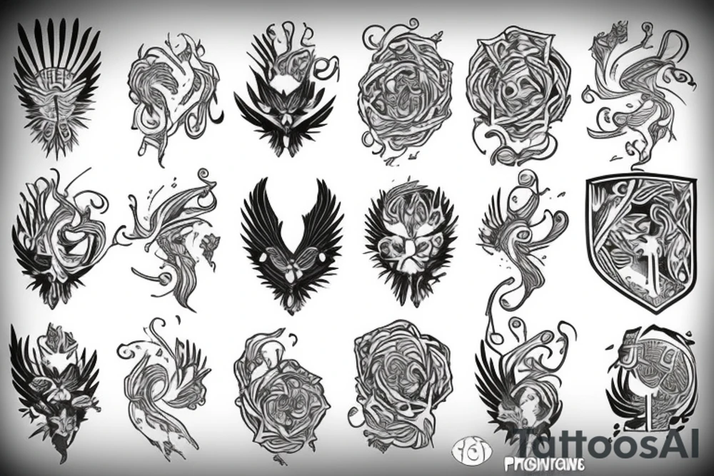 phoenix tattoo idea