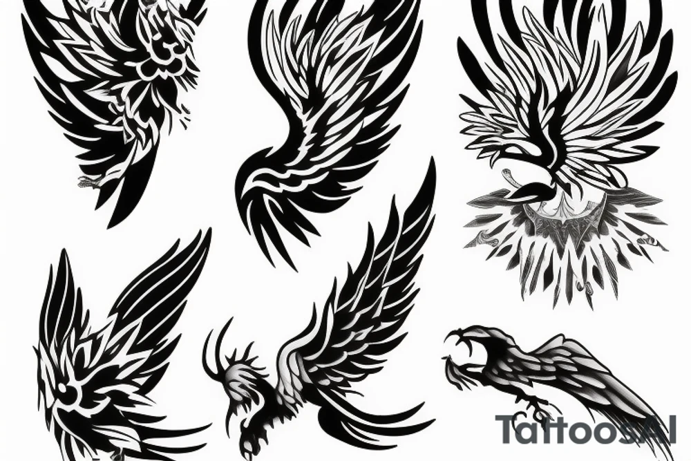 phoenix tattoo idea