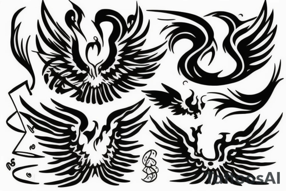 phoenix tattoo idea