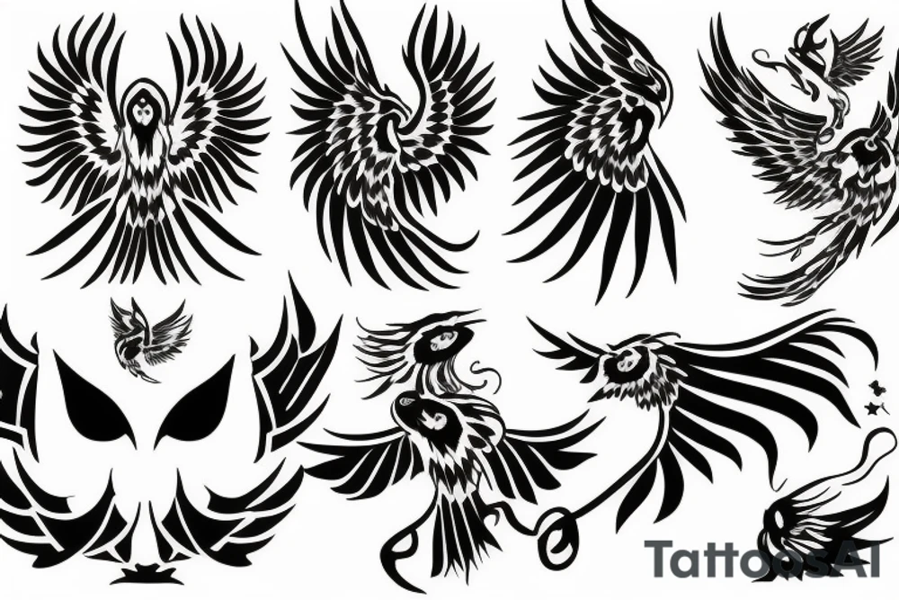 phoenix tattoo idea