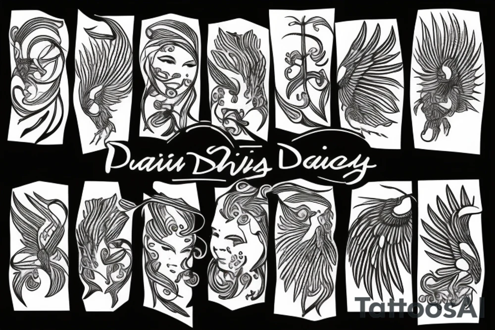 phoenix tattoo idea