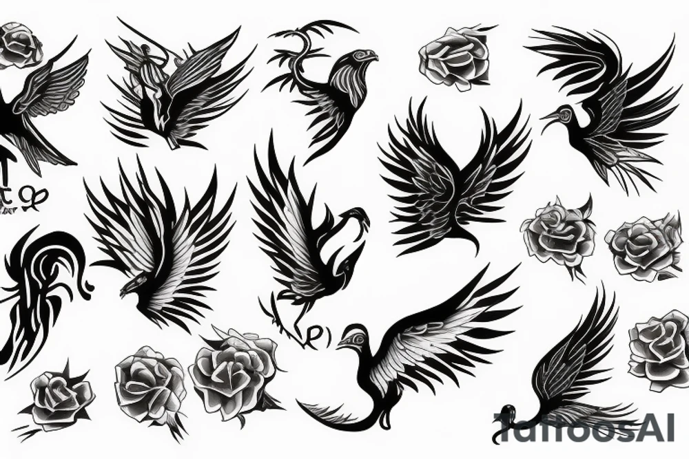 phoenix tattoo idea