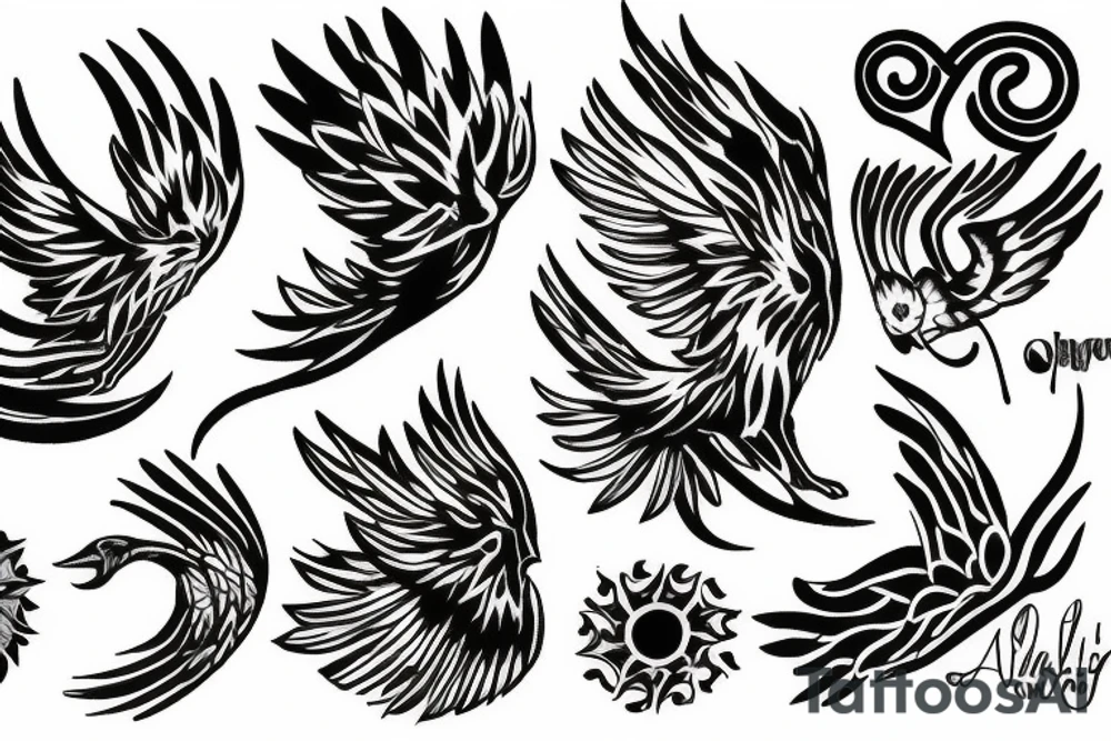 phoenix tattoo idea
