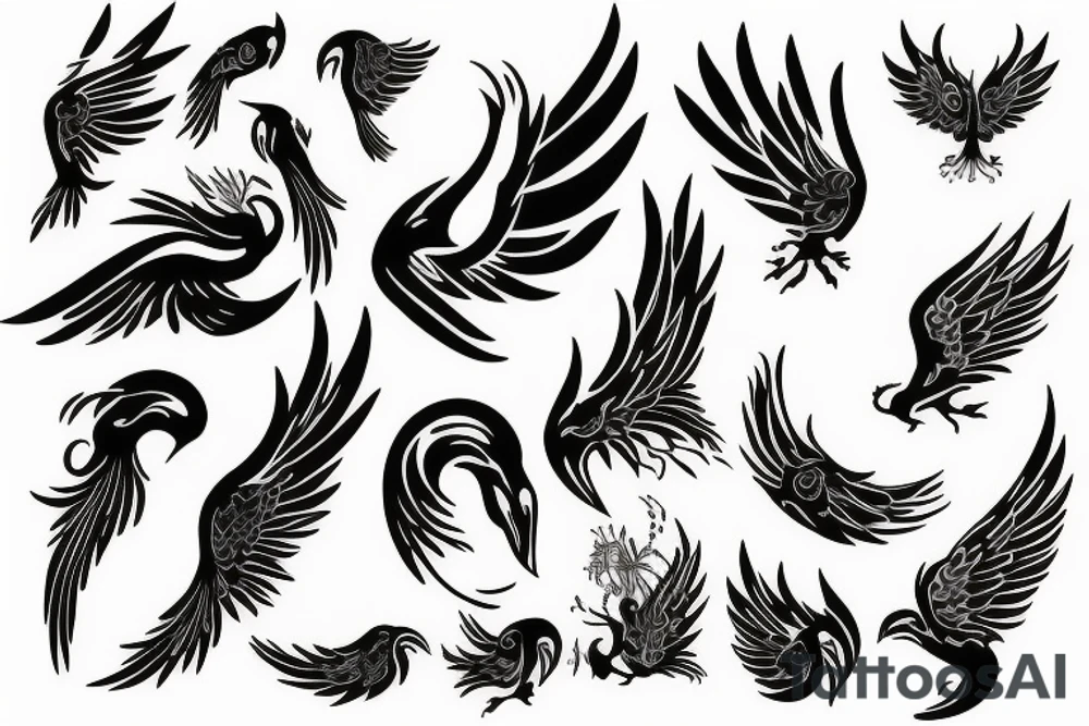 phoenix tattoo idea