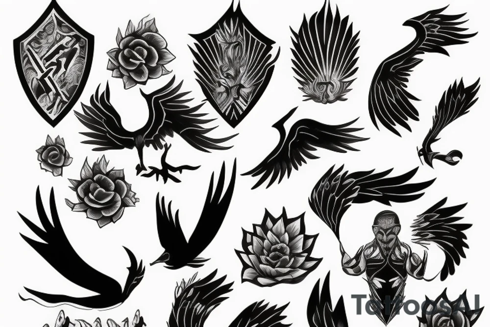 phoenix tattoo idea
