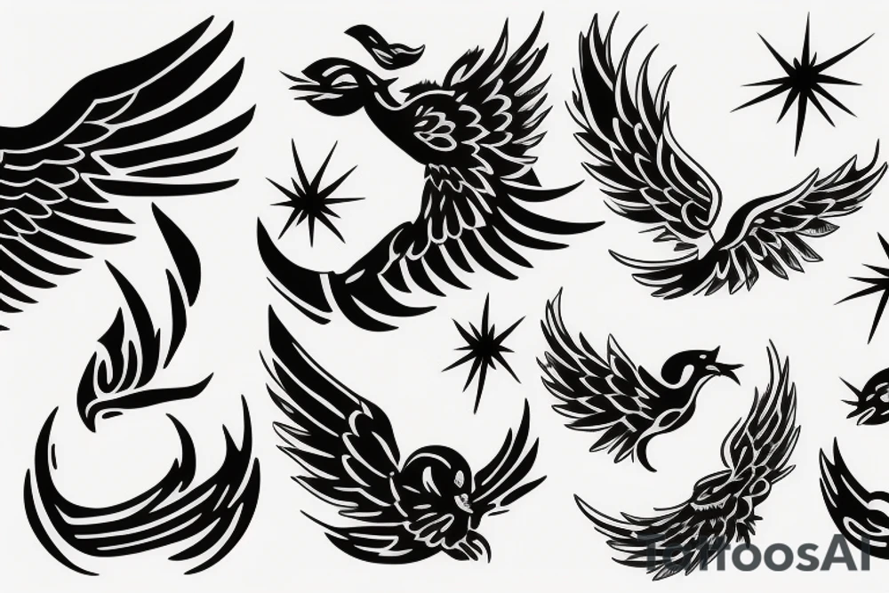 phoenix tattoo idea