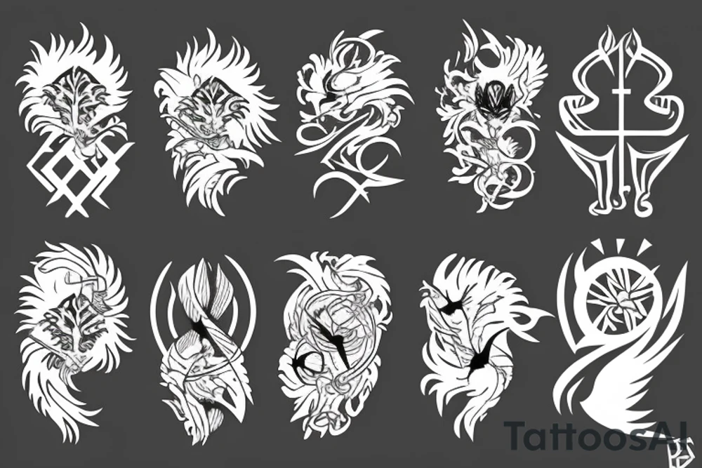 phoenix tattoo idea